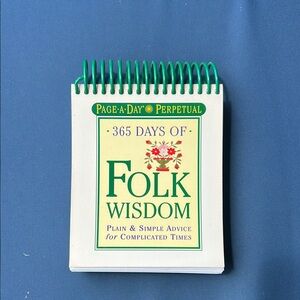 365 Days of Folk Wisdom Perpetual Calendar